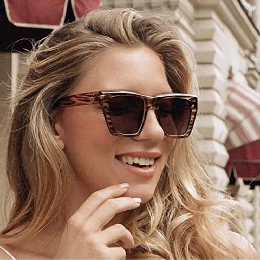 Oversized Square Cat Eye Sunglasses